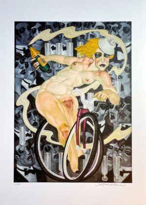 Juarez Machado gravura Bike 8