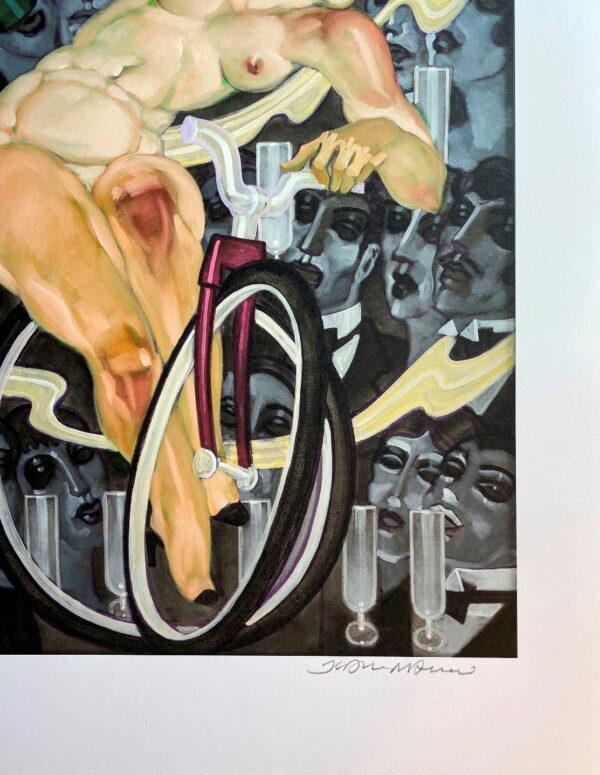 Juarez Machado gravura Bike 8 - Imagem 2