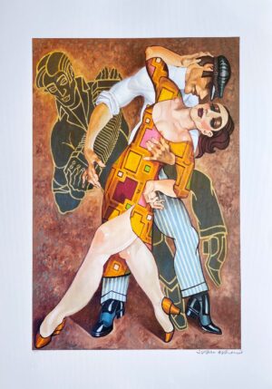 Juarez Machado gravura Tango 2 grande formato