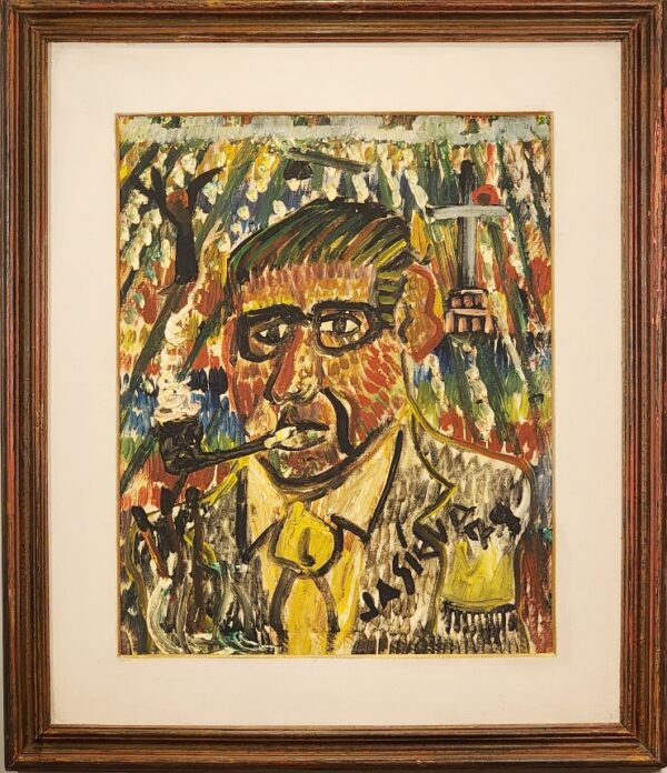 José Antônio da Silva tela Autorretrato - Imagem 2
