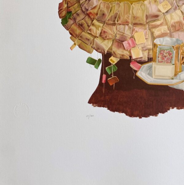 Menna Barreto gravura Catarina de Bragança - Imagem 2