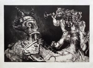 Marcello Grassmann gravura Figura 4
