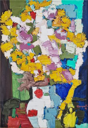 Ivan Marquetti tela Vaso de flores