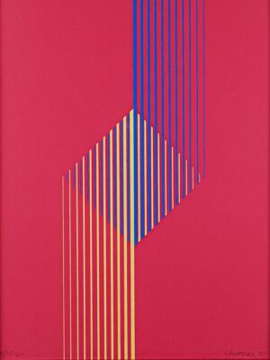 Lothar Charoux gravura Linhas