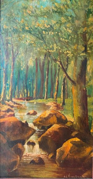 Van Emelen cartão Paisagem