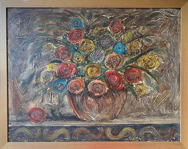 Paulo Calazans tela Flores, flores... - Imagem 2
